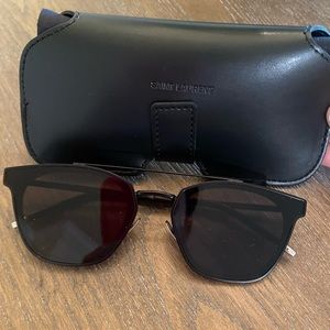 YSL aviator Polaroid unisex sunglasses 2022